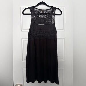 Harlow Black Lace Dress or Cover up